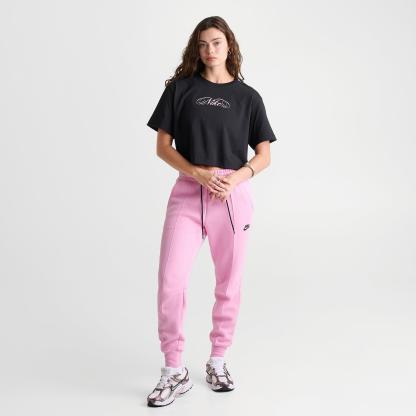 Women's Nithtke Sportswear Goddess Cropped T-Shirt - Black