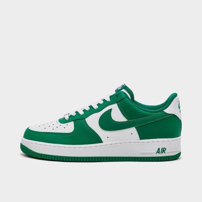 Men's Nike Air Force 1 '07 Low Casual Shoes - White/Malachite/White