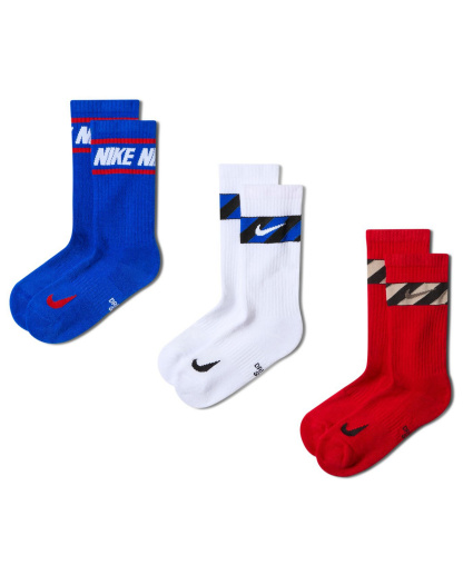 Nike Everyday Kids' Cushioned Crew Socks, 6-Pack - Multi-Color