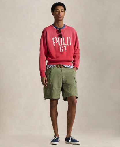 Polo Ralph Lauren Men's Crewneck Sweatshirt - Sunrise Red