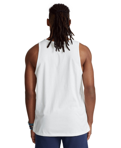 Polo Ralph Lauren Men's Washed Jersey Tank Top - White