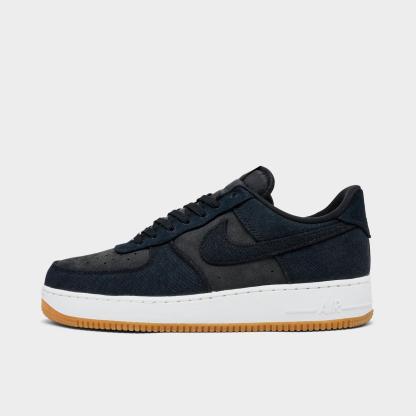 Men's Nike Air Force 1 '07 LV8 Casual Shoes - Black/Dark Smoke Grey/Gum Medium Brown/Black (IR0951-002)