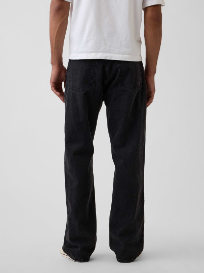 '90s Loose Carpenter Jeans - Black Wash