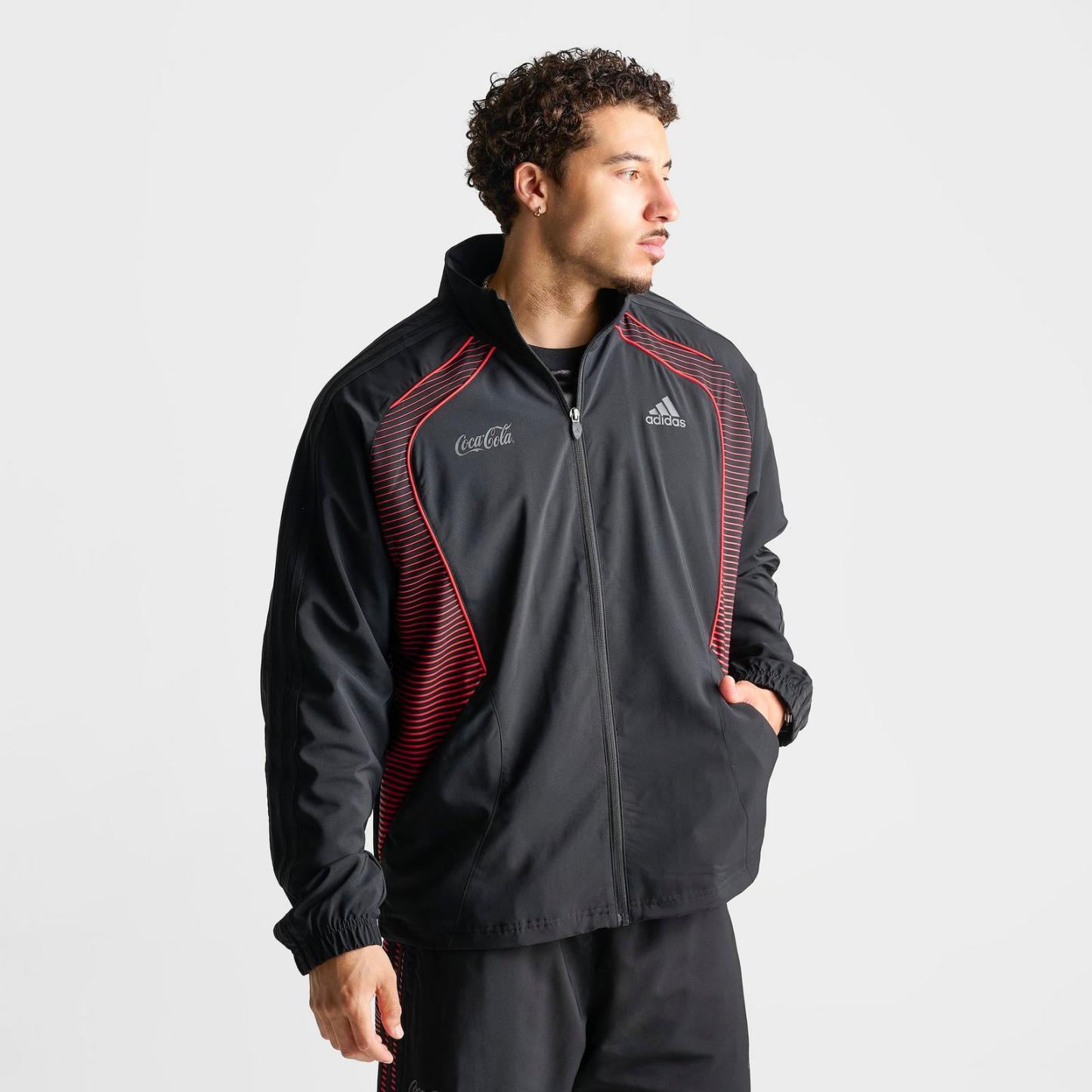 Men's adidas x Coca-Cola Teamgeist Track Top - Black - view 3