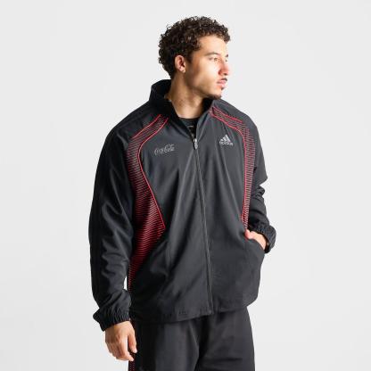 Men's adidas x Coca-Cola Teamgeist Track Top - Black - view 3