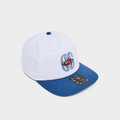 Jordan Pro True Blue Snapback Hat - White/True Blue - view 2