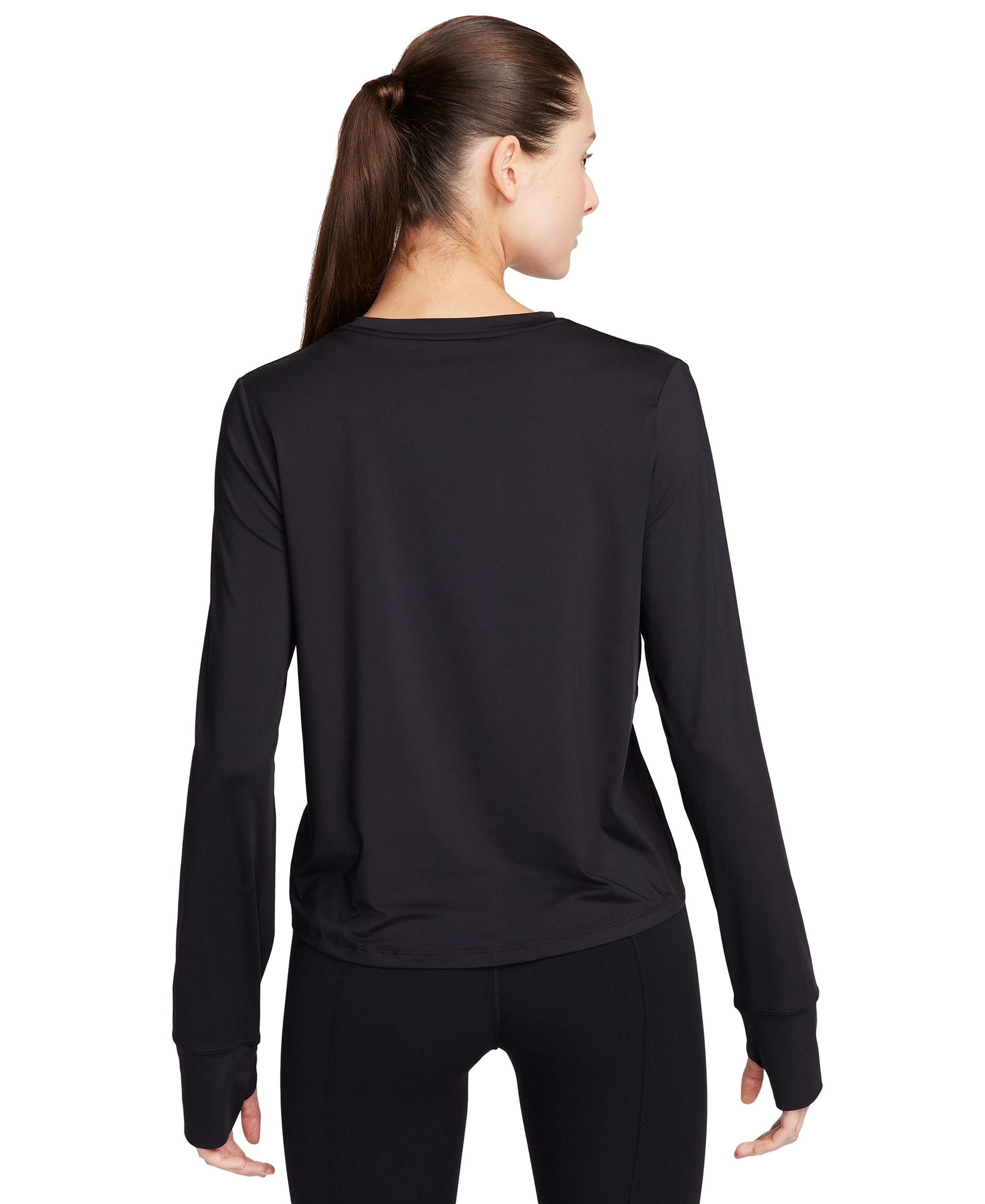 Nike Women's One Classic Dri-FIT Long-Sleeve Top - Black