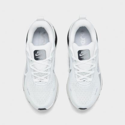 Women's Nithtke Vomero 18 Running Shoes - Part 2 - Summit White/Sail/Photon Dust/Metallic Silver - Top view