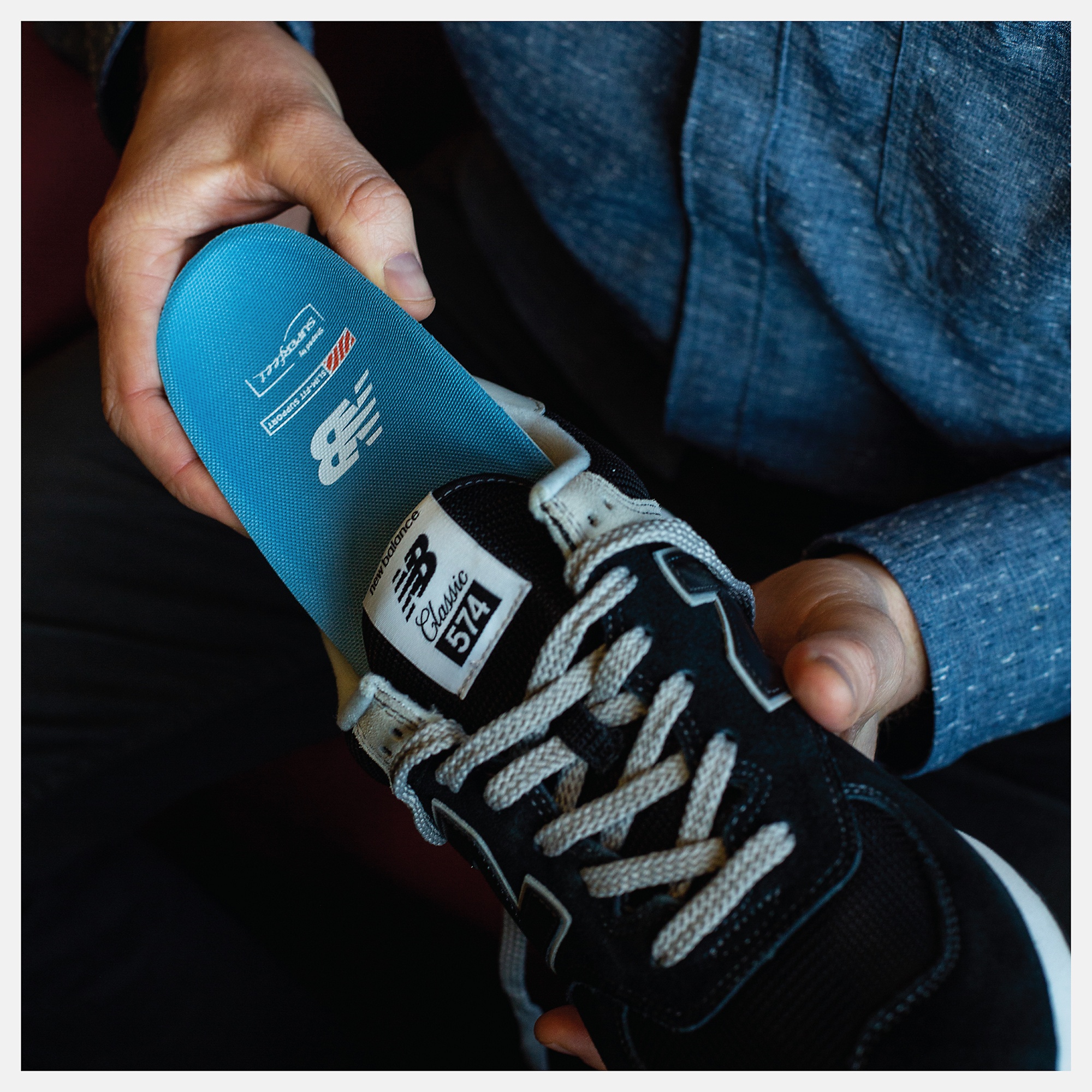 New Balance Casual Slim-Fit Arch Support Insole, FL6391LB