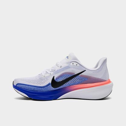 Men's Nithtke Pegasus 42 Running Shoes - Part 1 - White/Racer Blue/Atomic Pink/Black - Detail shot