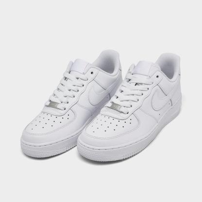 Women's Nike Air Force 1 Low Casual Shoes - White/White/White