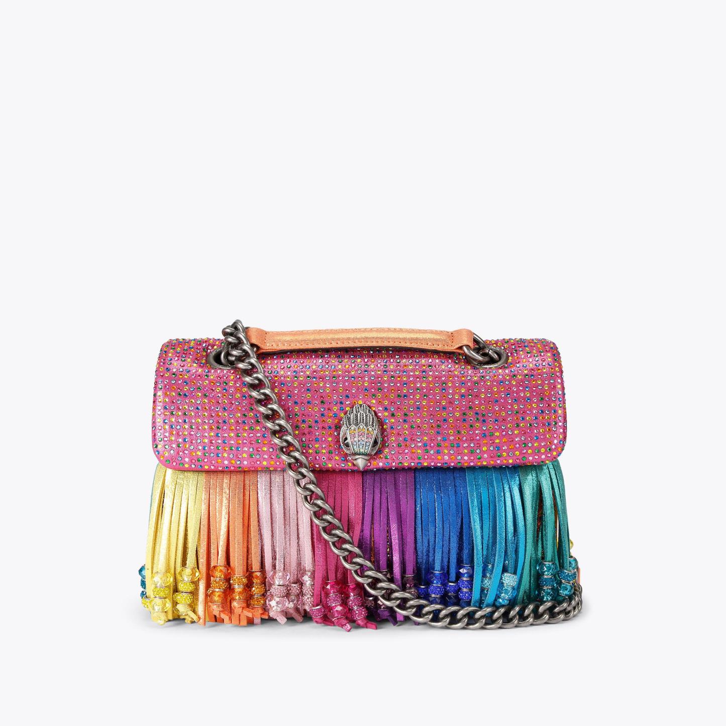 Kurt Geiger London Kensington Fringe Bag - Multi Colored