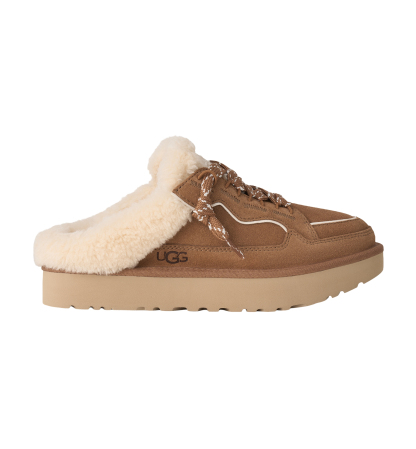UGG® Women's Lowmel Round Toe Mule Clogs - Chestnut