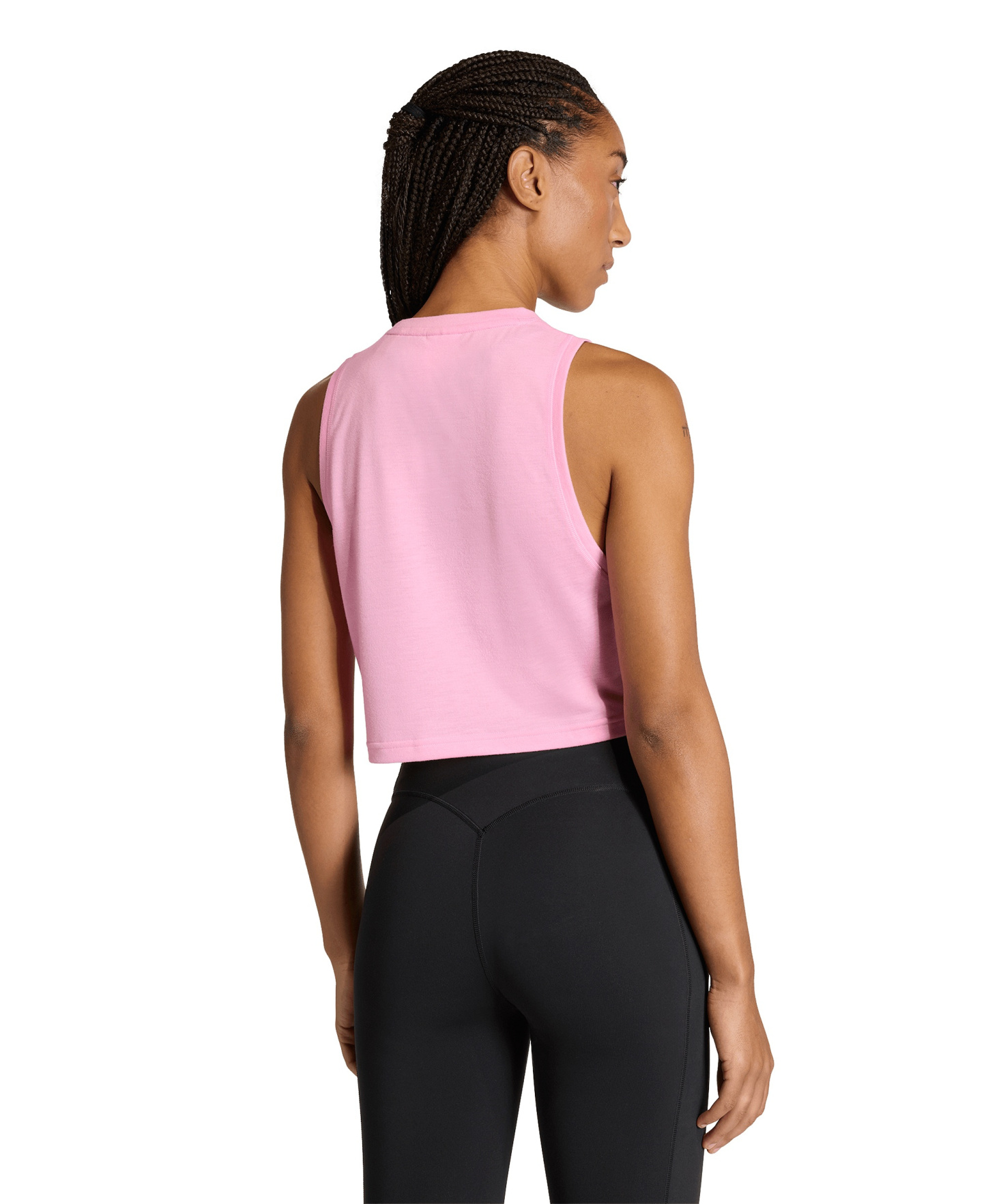 adidas Women's Train Essentials Boxy Workout Tank - Pink