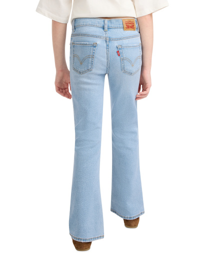 Levi's Girls' 7-16 Stitch Detail Flare Jeans - Marin Babe