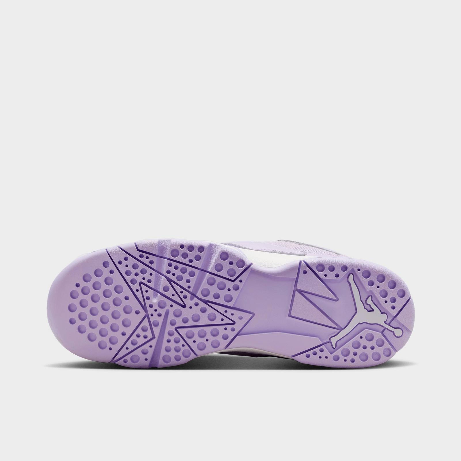 Big Kids' Air Jordan MVP 92 Basketball Shoes - Barely Grape/Violet Mist/White - view 6