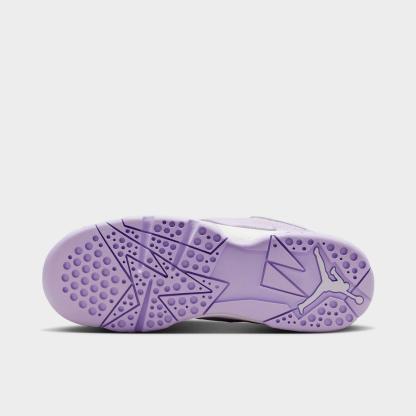 Big Kids' Air Jordan MVP 92 Basketball Shoes - Barely Grape/Violet Mist/White - view 6