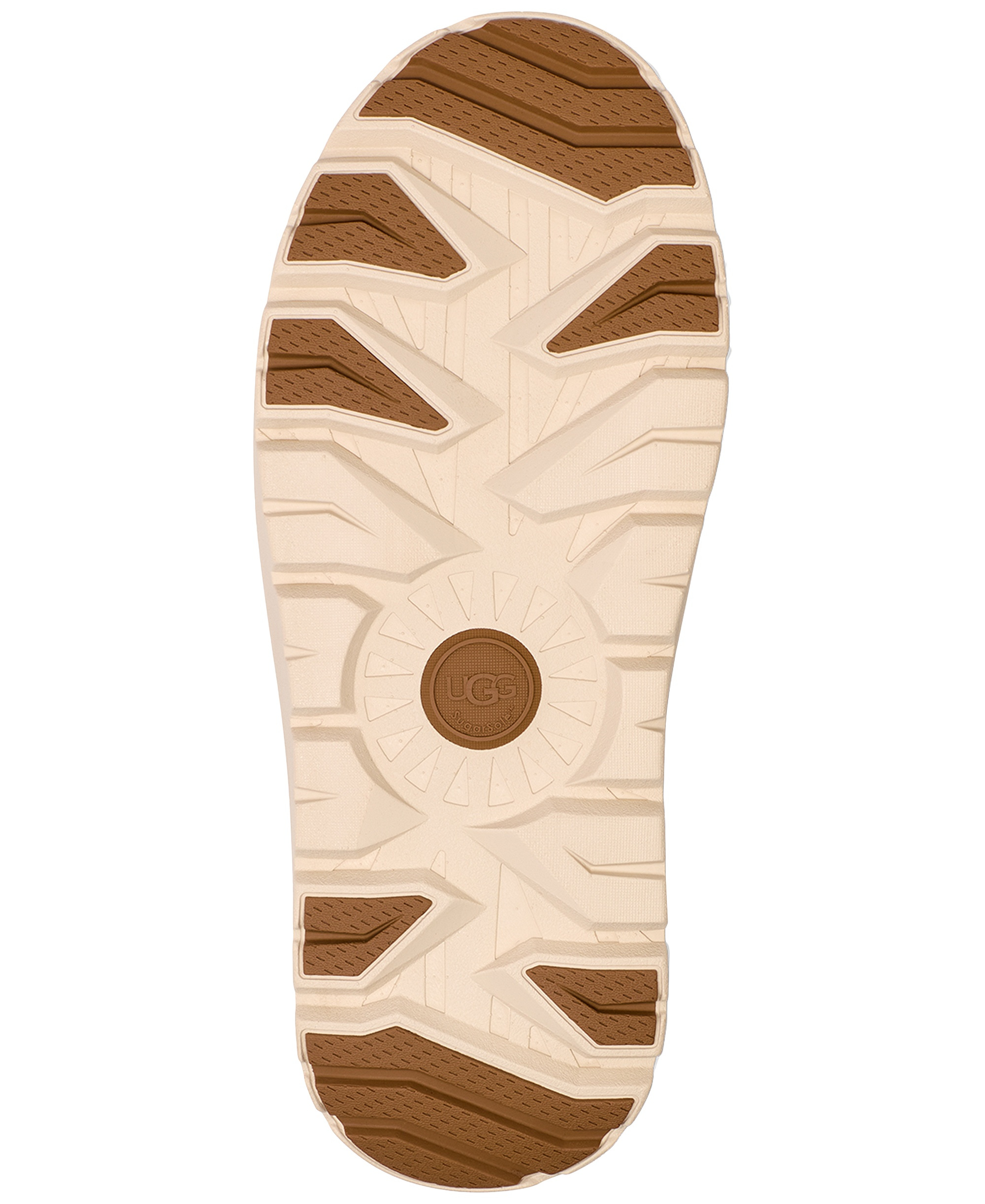 UGG® Men's Tasman Weather Hybrid Clogs - Chestnut/Whitecap