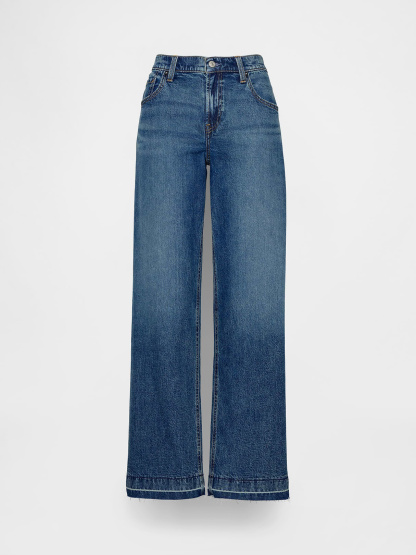 Low Rise '90s Loose Jeans - Medium wash