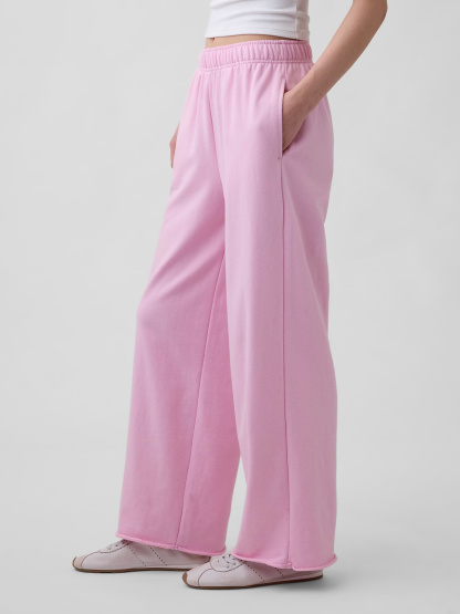 Mid Rise VintageSoft Terry Loose Sweatpants - Primrose pink