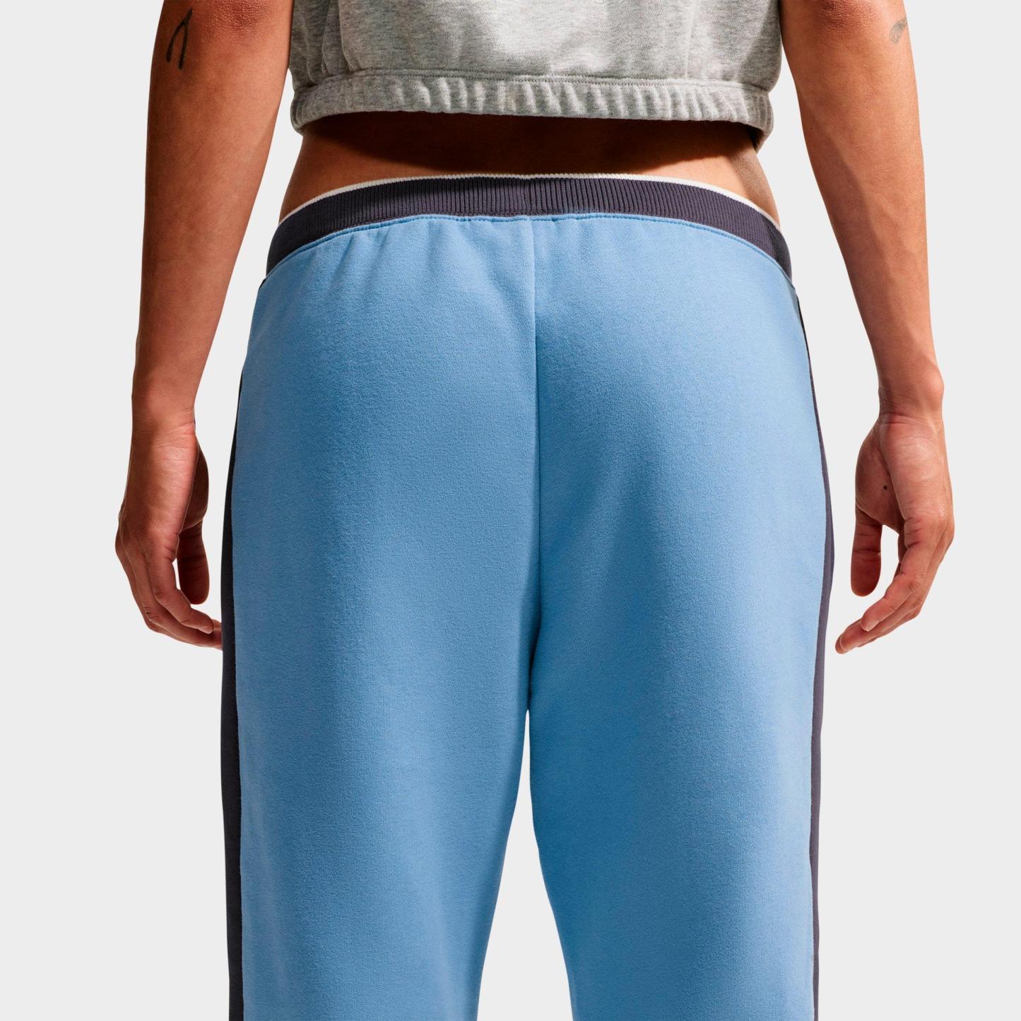 Women's Nithtke Studio Fleece Medium-Weight Mid-Rise Jogger Pants - Work Blue/Gridiron/Sail