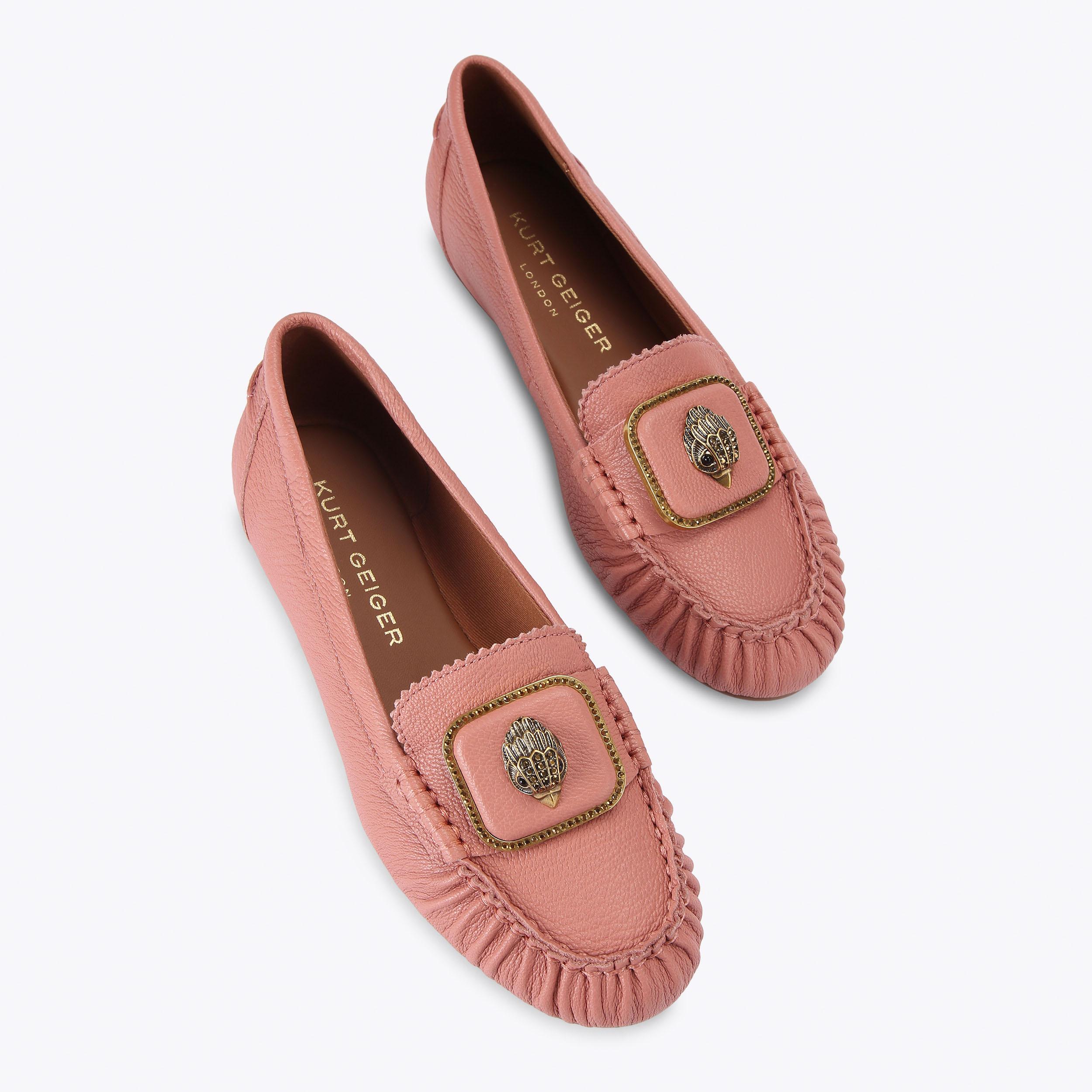 Kurt Geiger London Pimlico Moccasin - Pink - view 3