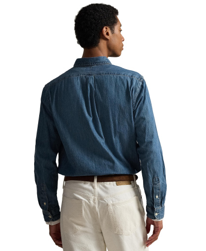 Polo Ralph Lauren Men's Classic-Fit Denim Shirt - Denim
