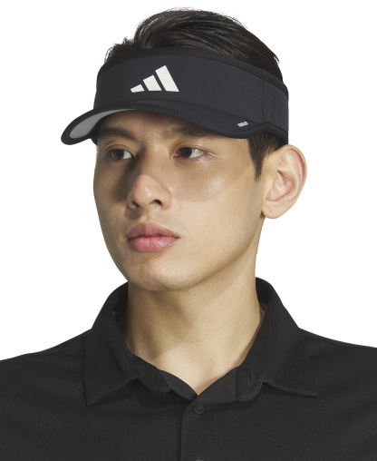 adidas Men's Superlite 3 Visor - Black/white