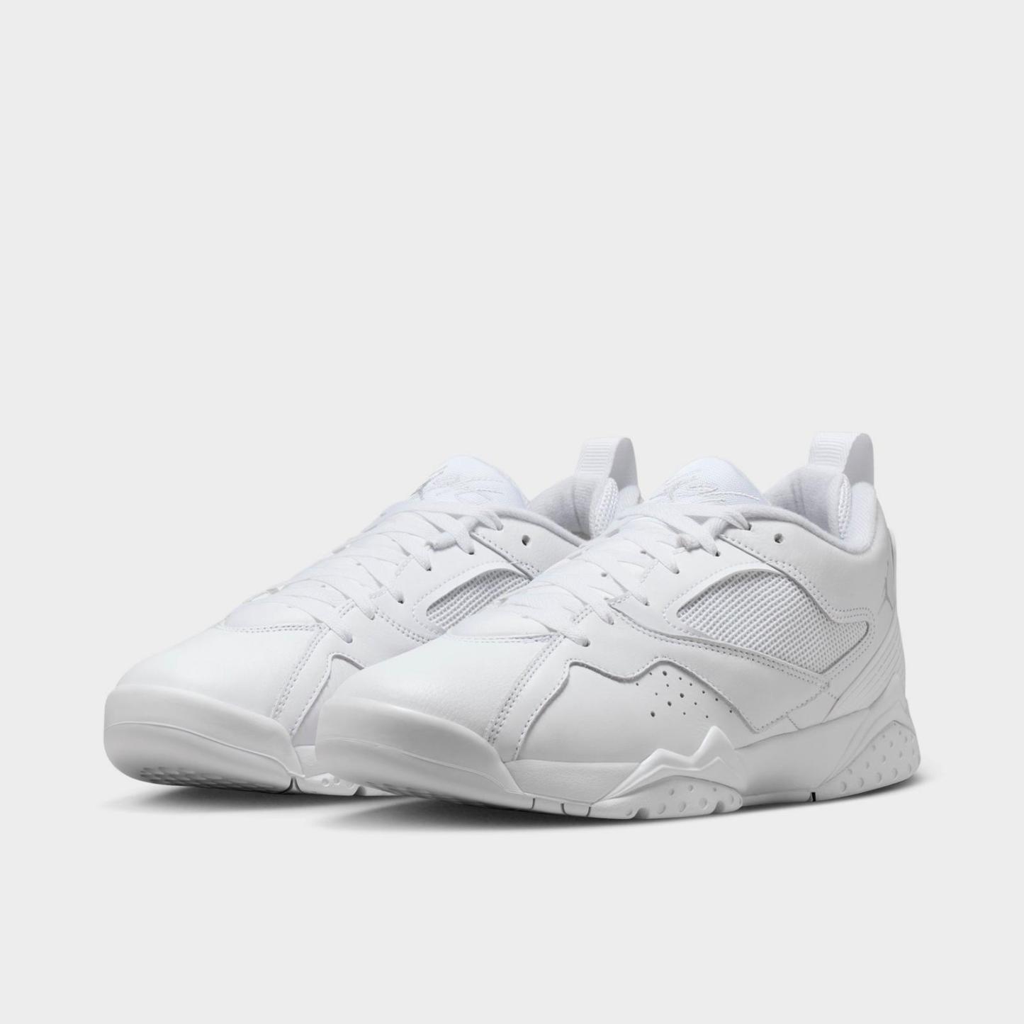 Men's Air Jordan MVP 92 Casual Shoes - White/Pure Platinum - view 2