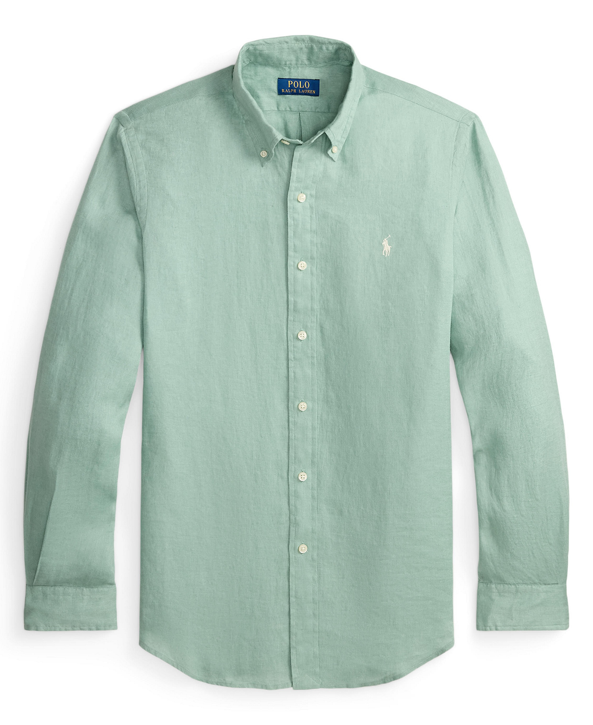 Polo Ralph Lauren Men's Classic-Fit Linen Shirt - Faded Mint