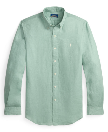 Polo Ralph Lauren Men's Classic-Fit Linen Shirt - Faded Mint