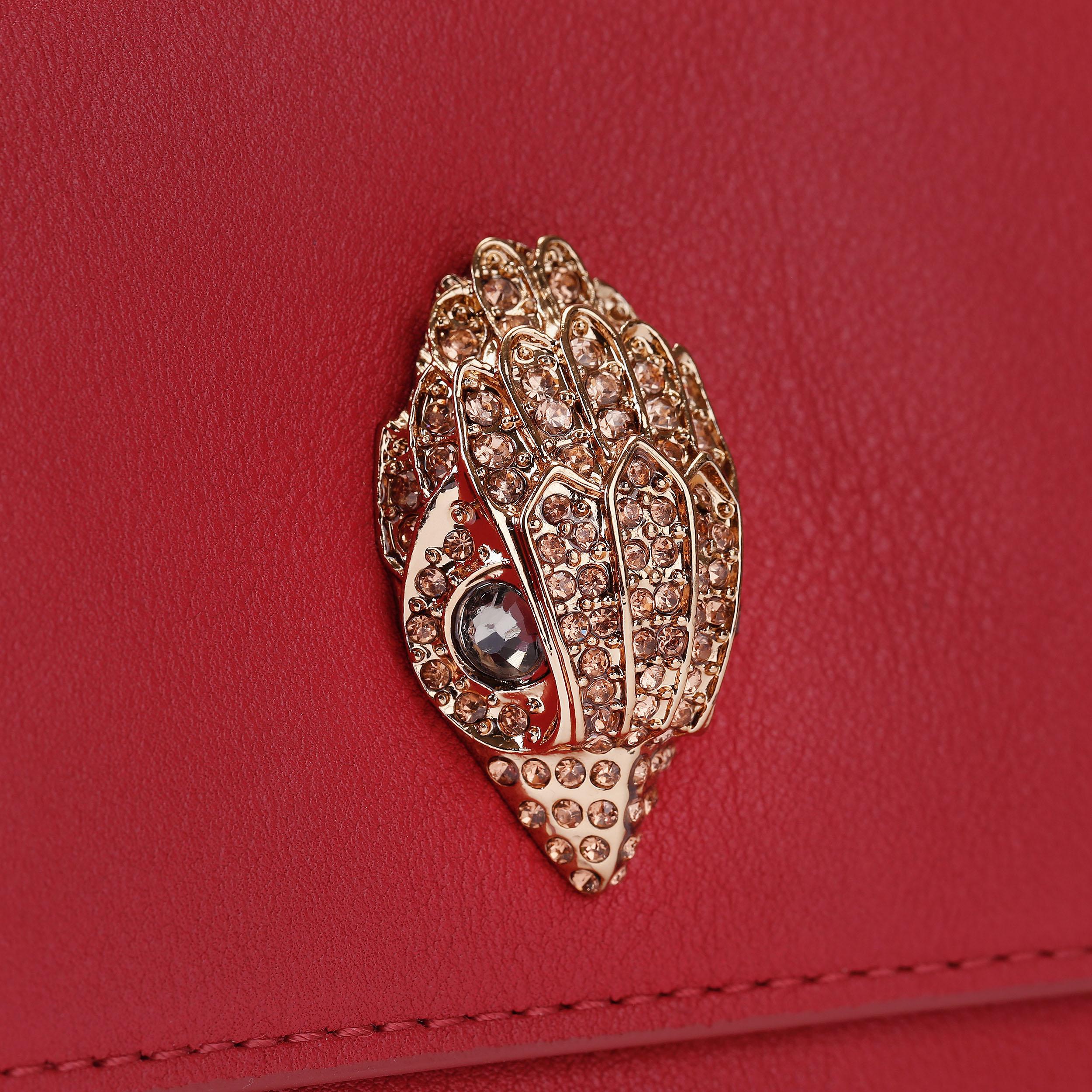 Kurt Geiger London Sloane Soft Shoulder Bag - Red - view 5