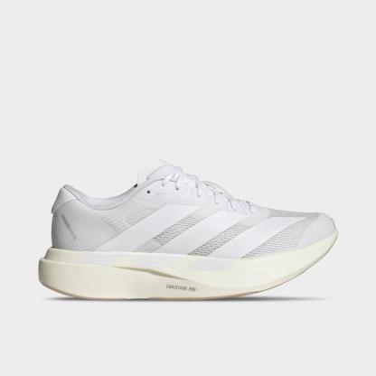 Women's adidas Adizero EVO SL Running Shoes - Cloud White/Cloud White/Warm Sandstone - view 1