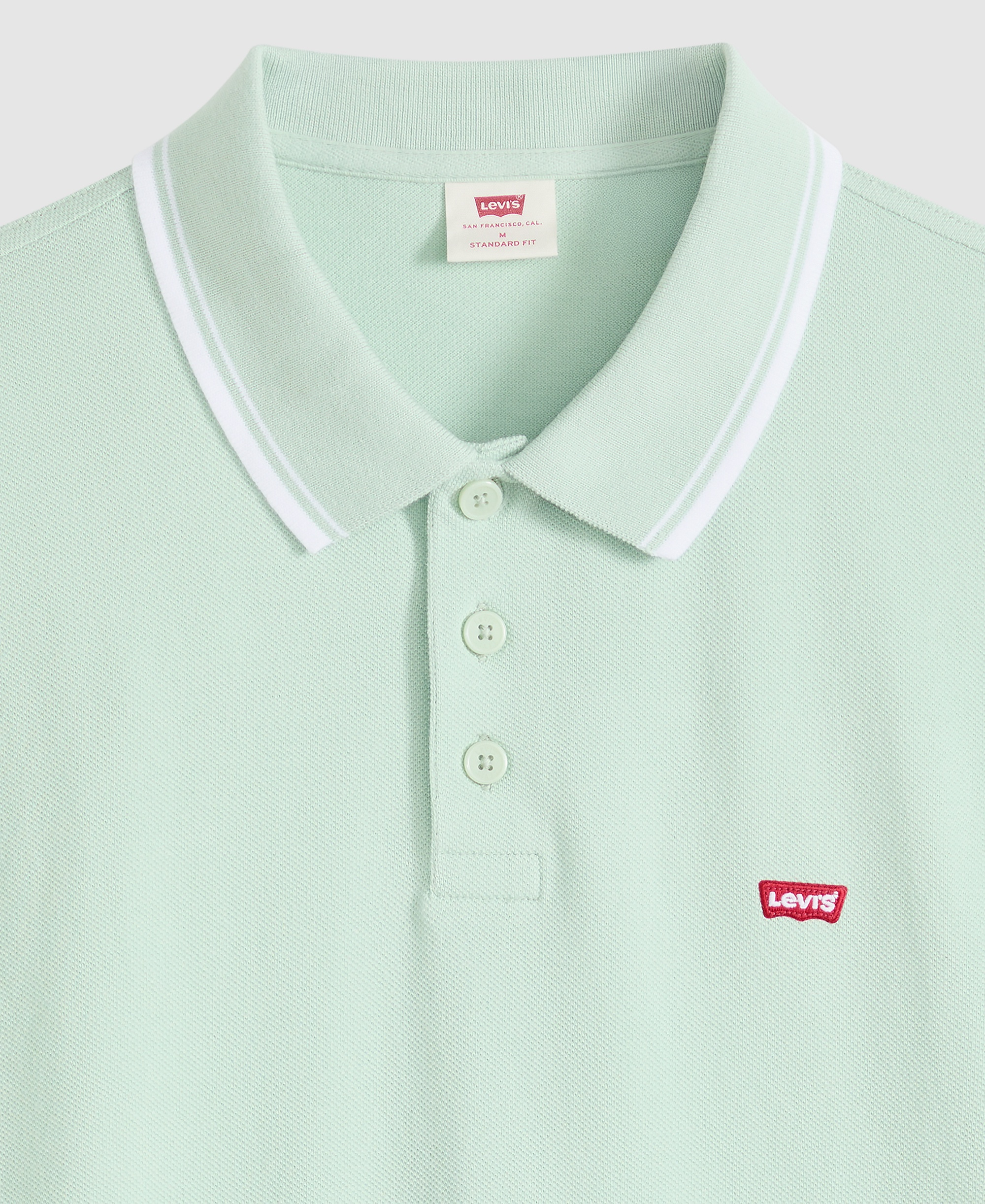 Levi's Men's Housemark Short-Sleeve Polo Shirt - Cameo Green