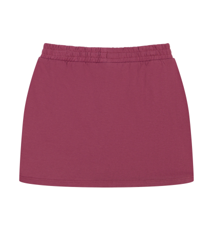 Tommy Hilfiger Girls' 7-16 Elastic Waistband Skirt - Berry Blast