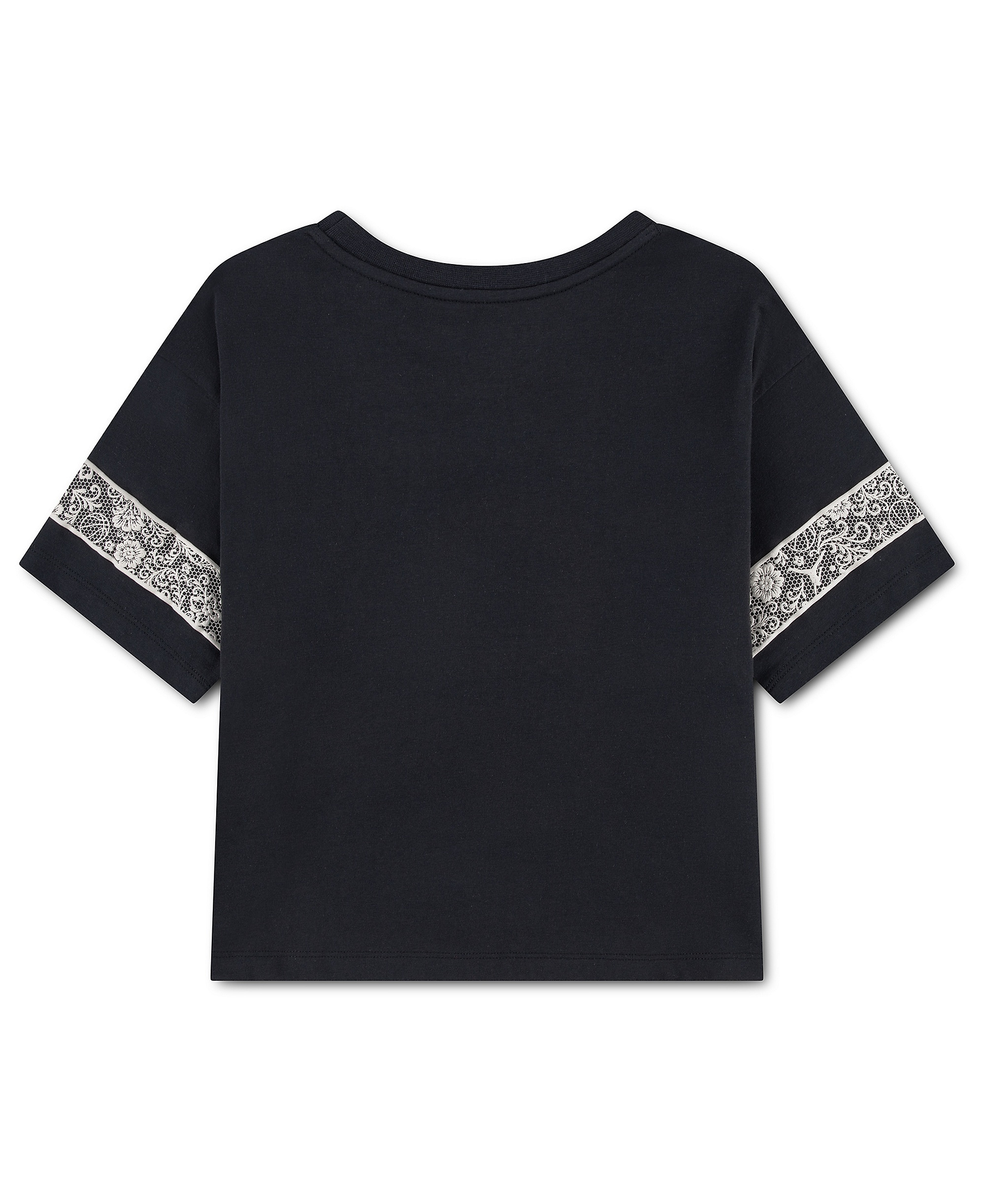 Jordan Girls' 7-16 Lace 23 Graphic Short-Sleeve T-Shirt - Off Noir