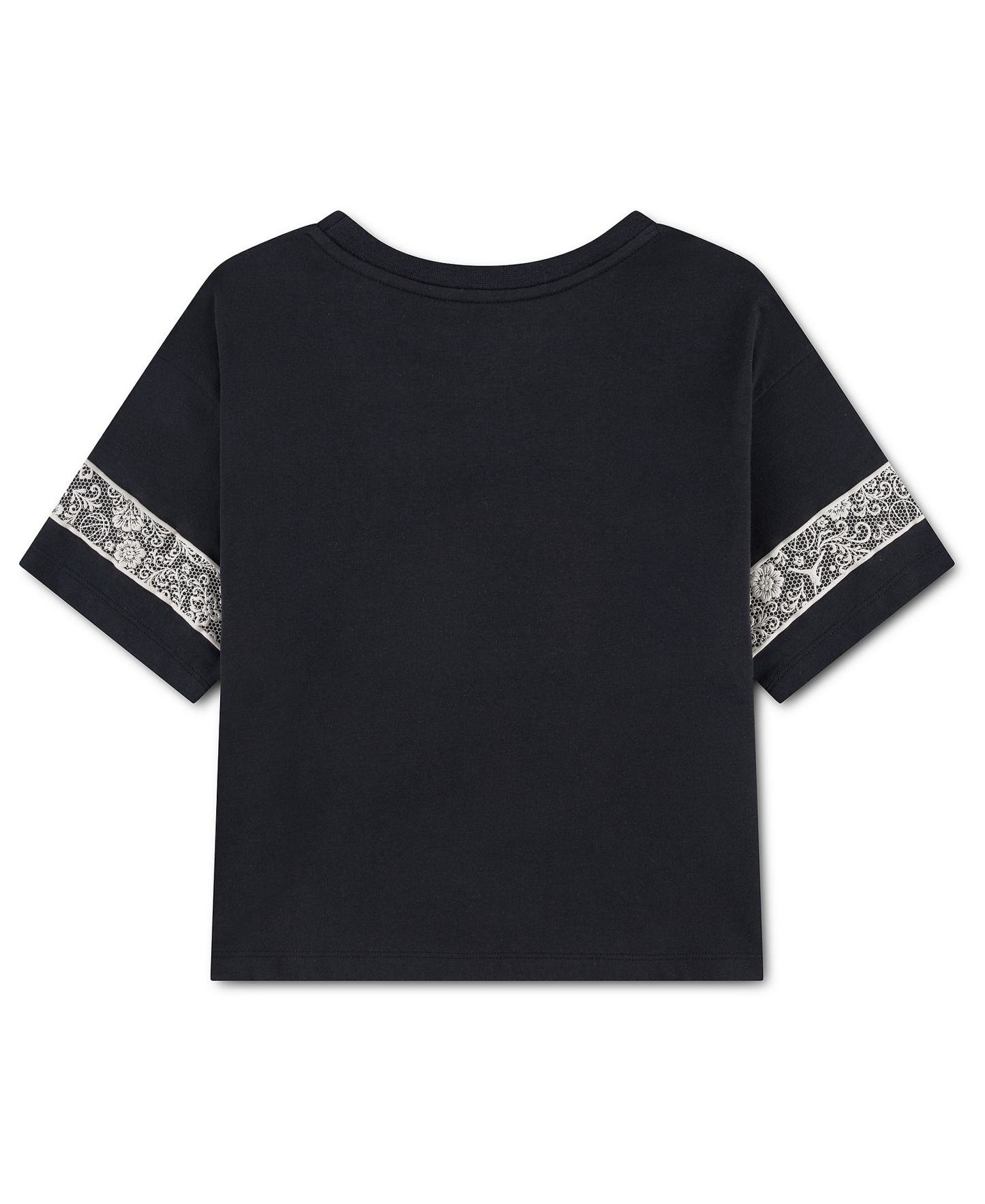 Jordan Girls' 7-16 Lace 23 Graphic Short-Sleeve T-Shirt - Off Noir