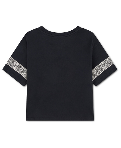 Jordan Girls' 7-16 Lace 23 Graphic Short-Sleeve T-Shirt - Off Noir