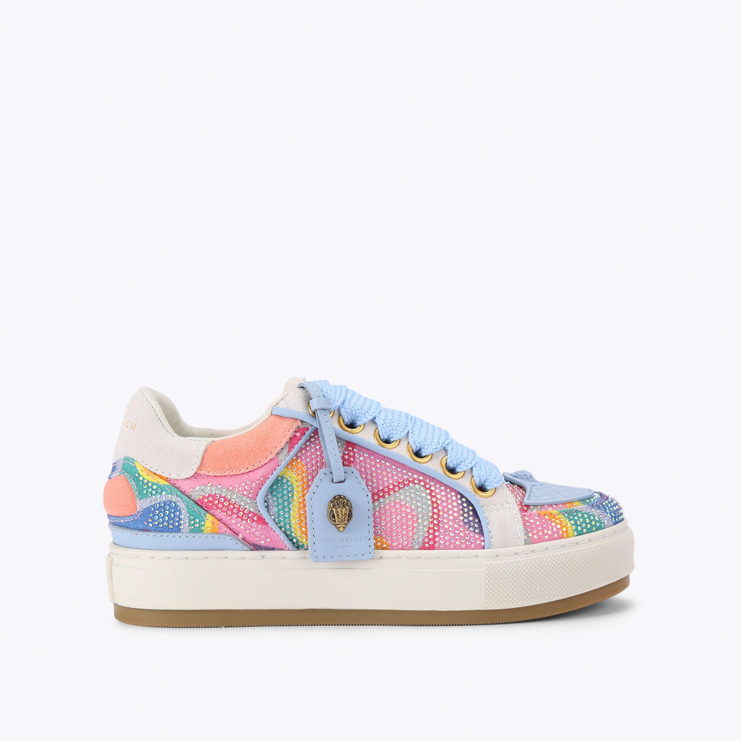 Kurt Geiger London Southbank Tag Sneaker - Multi Colored
