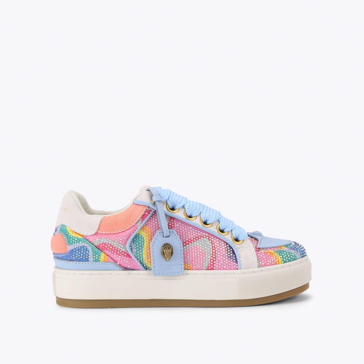 Kurt Geiger London Southbank Tag Sneaker - Multi Colored