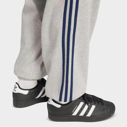 Men's adidas Originals Adicolor 3-Stripes Cuffed Sweatpants - Medium Grey Heather