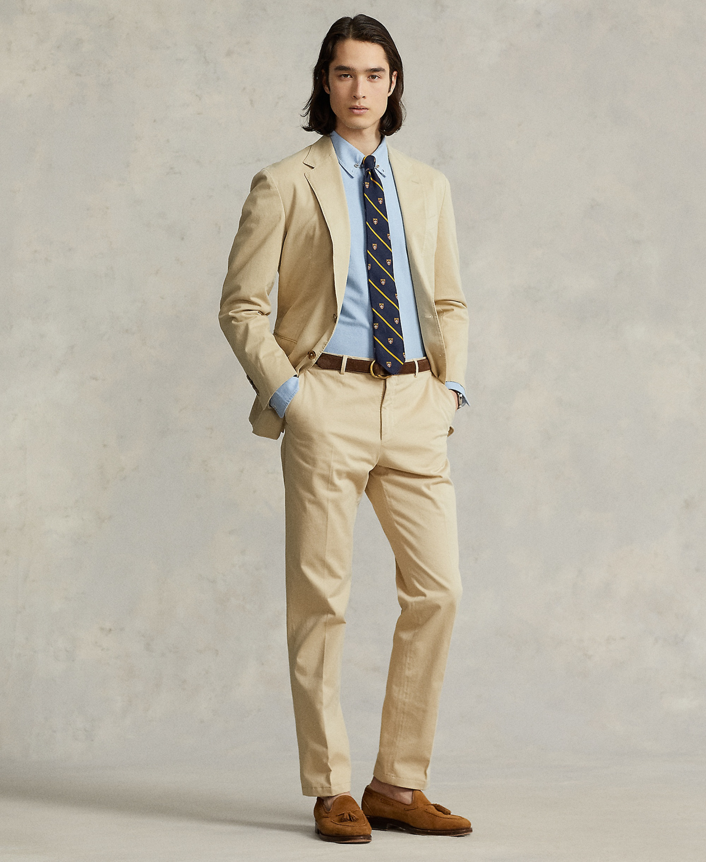 Polo Ralph Lauren Men's Custom Fit Oxford Shirt - Blue