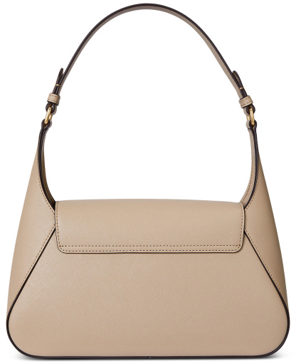 Lauren Ralph Lauren Schylar Small Slim Shoulder Bag - Birch Tan