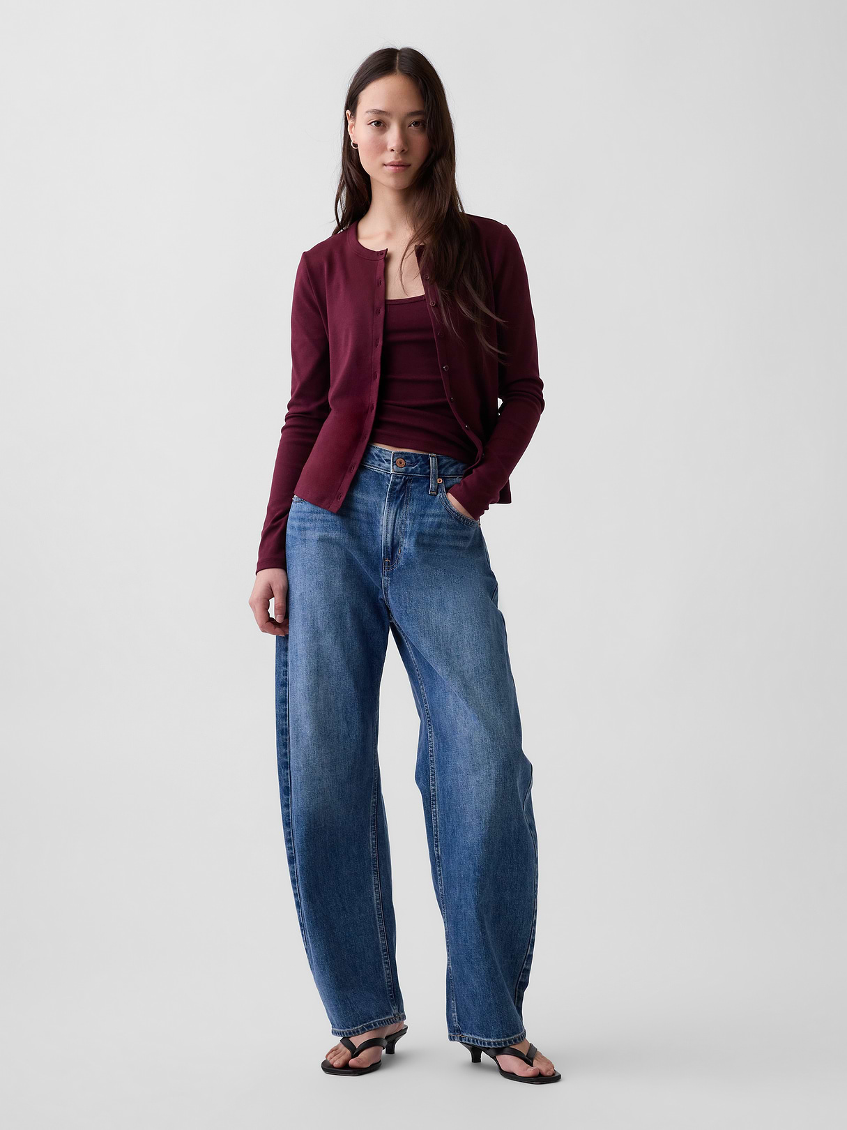 Modern Crop Cami - Noir red