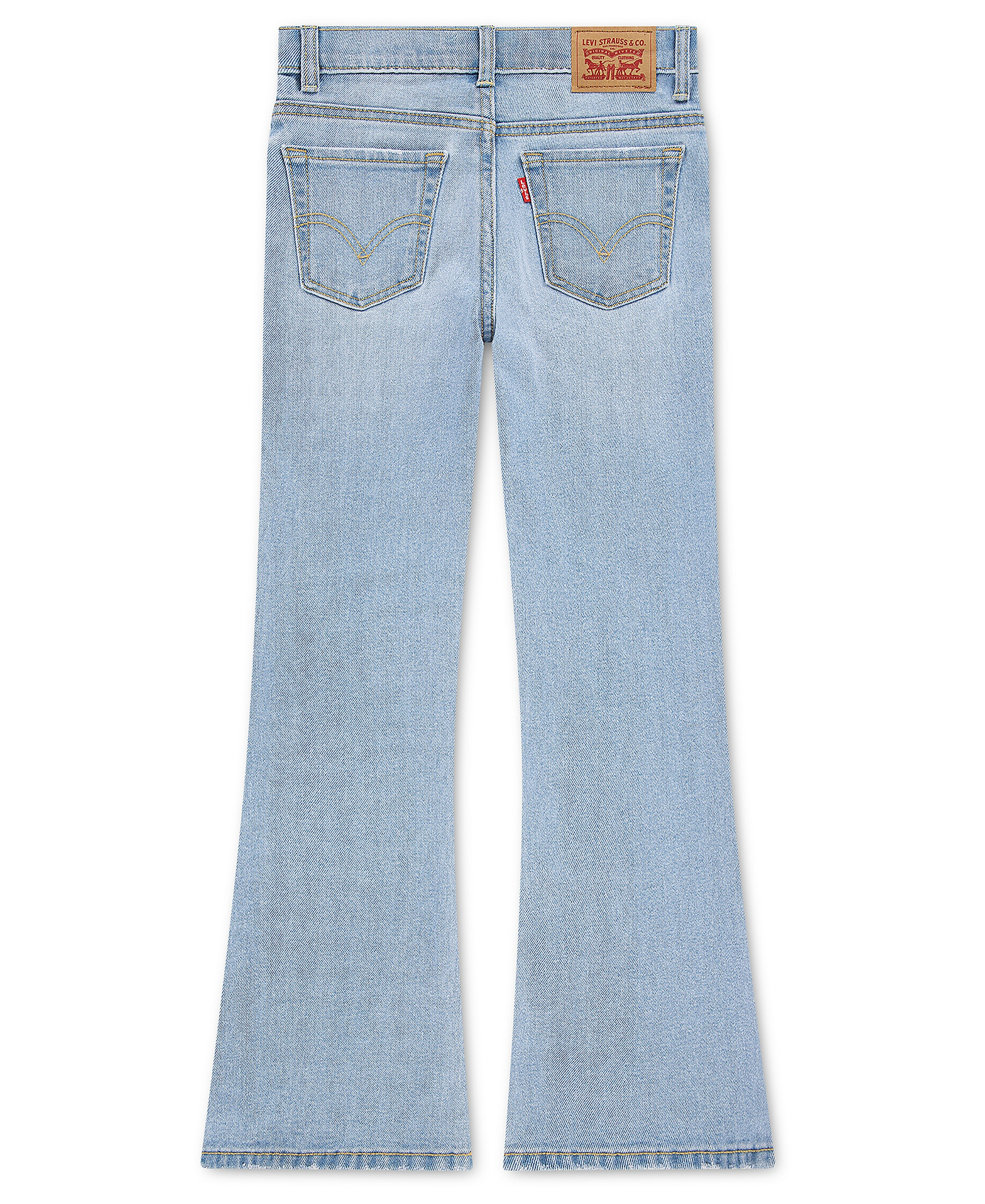 Levi's Girls' 7-16 Stitch Detail Flare Jeans - Marin Babe