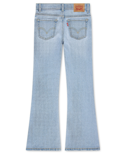 Levi's Girls' 7-16 Stitch Detail Flare Jeans - Marin Babe