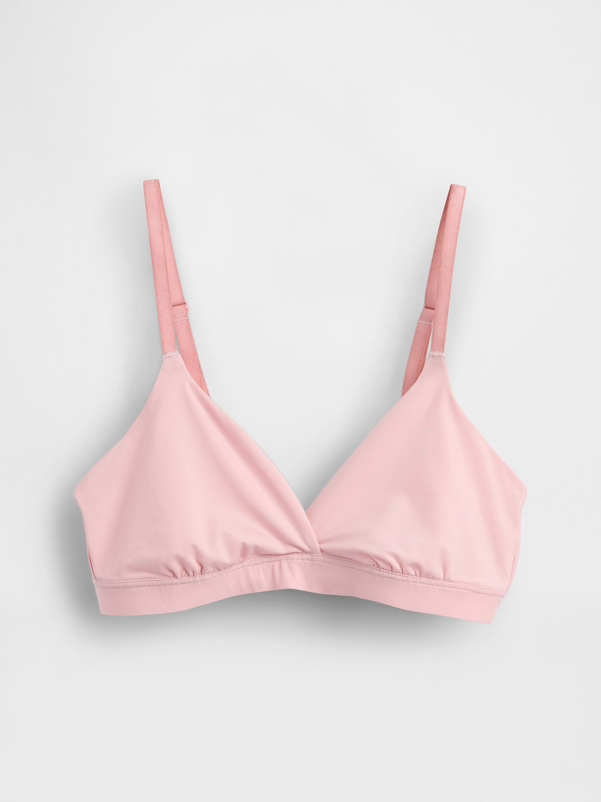 SecondSkin Crossover Bralette - Pure pink