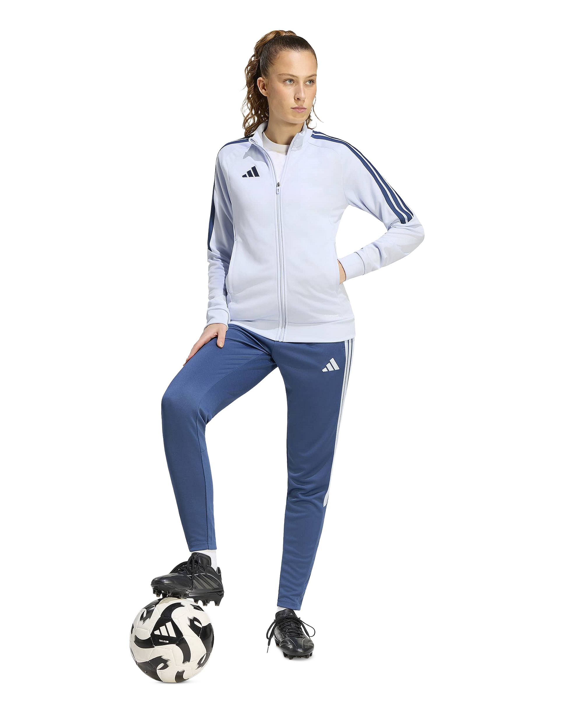 adidas Women's Tiro 26 Training Regular Fit Pants - Night Marine/aero Blue