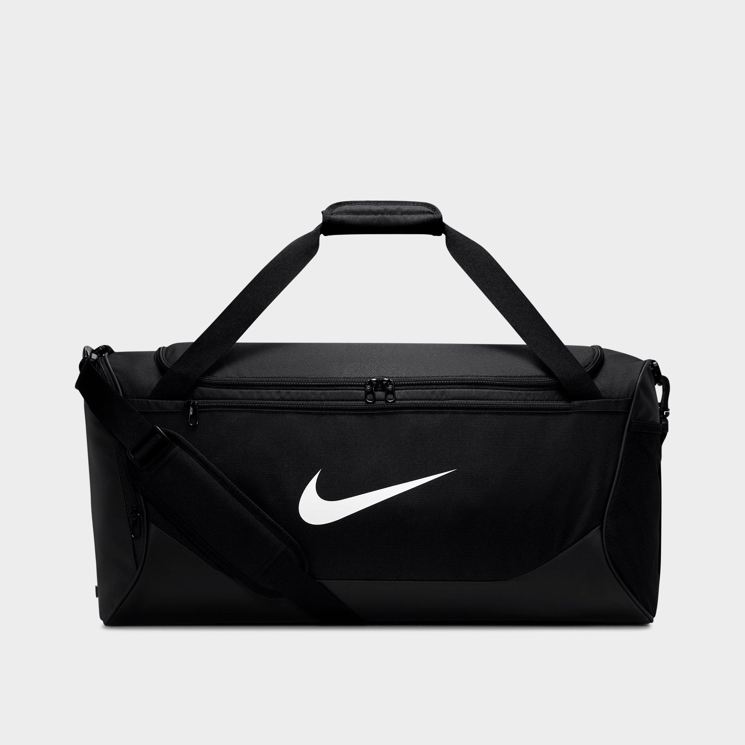 Nithtke Brasilia Training Duffel Bag (Medium, 60L) - Black/Black/White