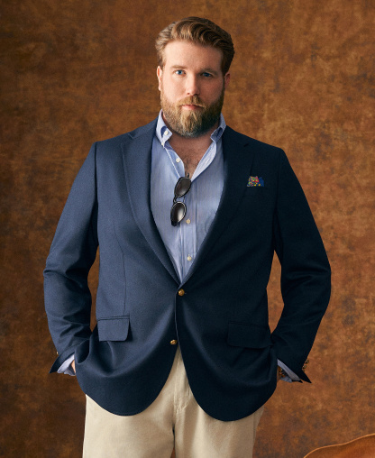 Polo Ralph Lauren Men's Big & Tall Stretch Classic-Fit Twill Pants - Classic Stone